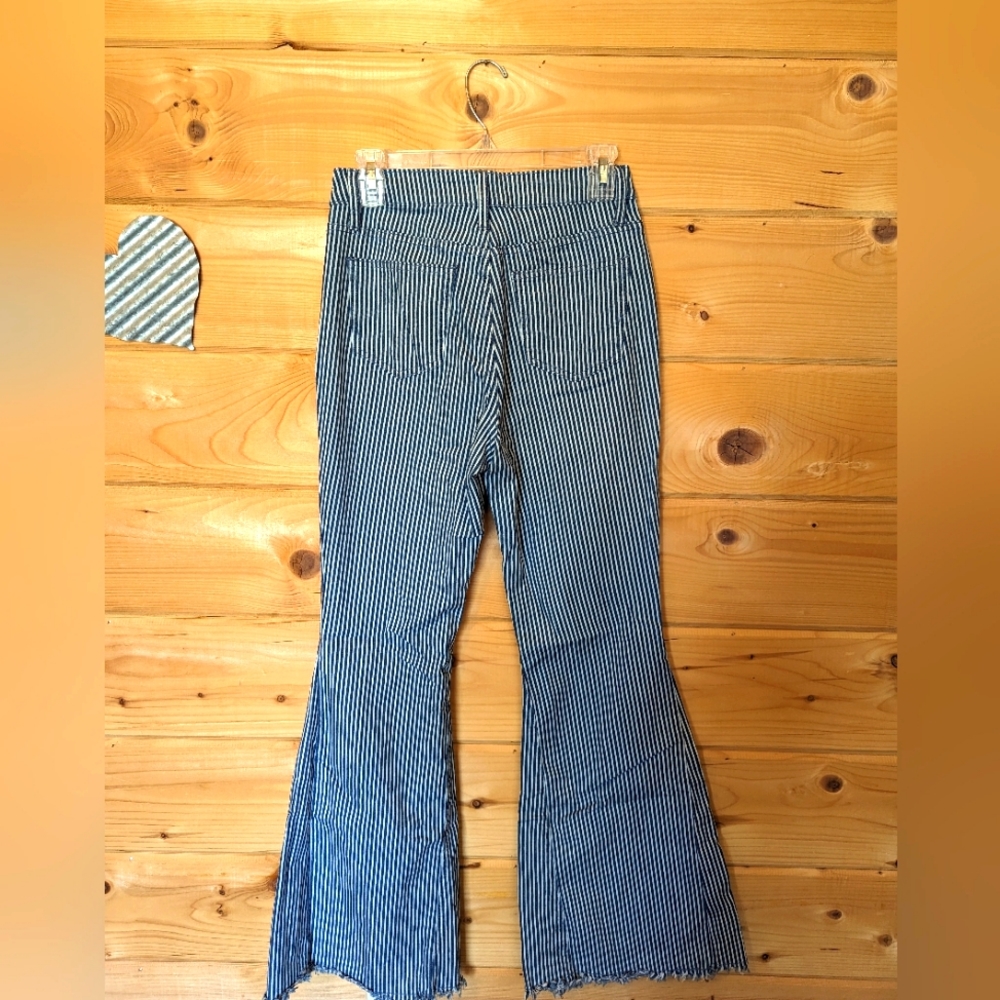 Striped bell bottoms